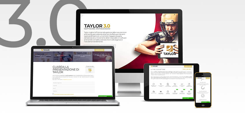 Taylor 3.0 online con il nuovo portale dedicato
